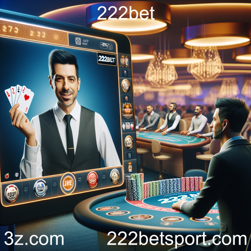 Descubra a Experiência de Jogos ao Vivo na 222bet